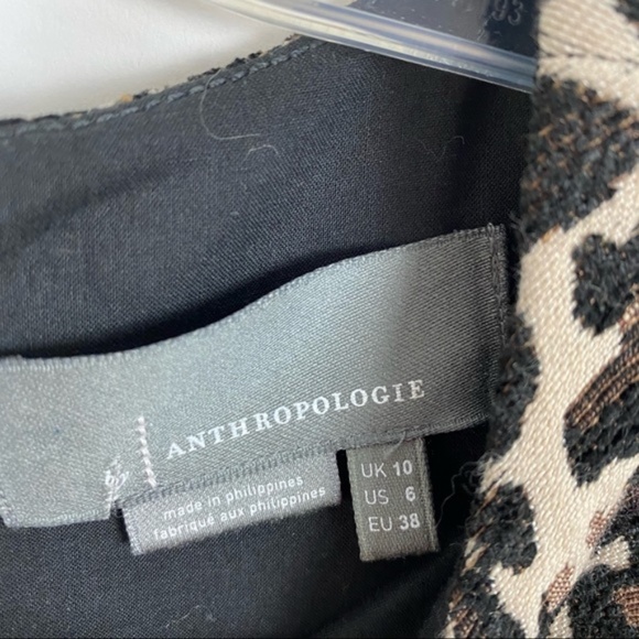 Anthropologie Benicia Jacquard Midi Dress NEW Sz 6 - Picture 6 of 9